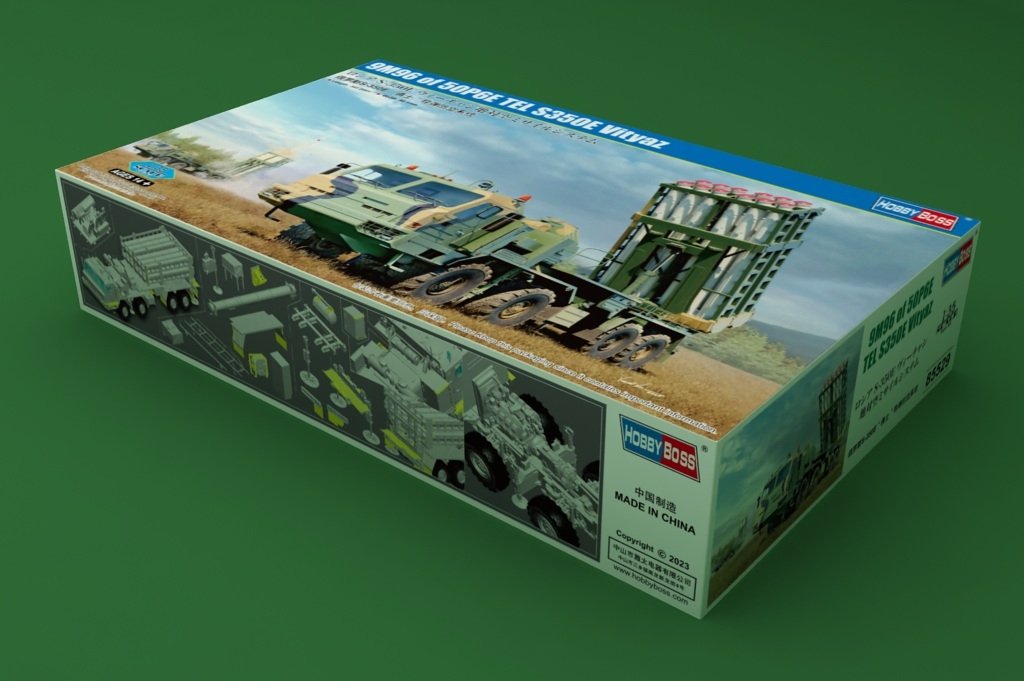 Hobby Boss 85529 9M96 de 50P6E TEL S350E Vityaz 1/35  – image 2