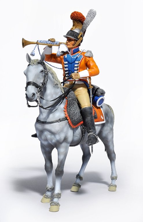 MiniArt 16035 TRUMPETER 2e régiment de cuirassiers westphaliens 1809 Guerres napoléoniennes 1/16 – Bild 2
