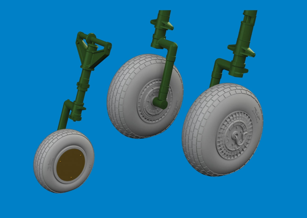 Roues Eduard 6481105 B-26G ICM 1/48 – Bild 2