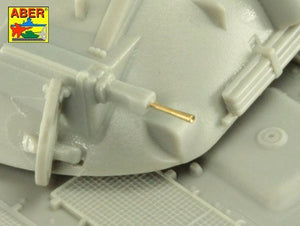 Aber 72L-69 Light additional armament for Soviet tank JS-7 1/72 – zdjęcie 6