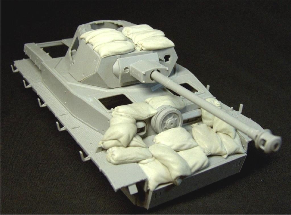 Panzer Art RE35-104 Blindage sable pour Pz IV F/G (Afrique du Nord) 1/35 – image 2