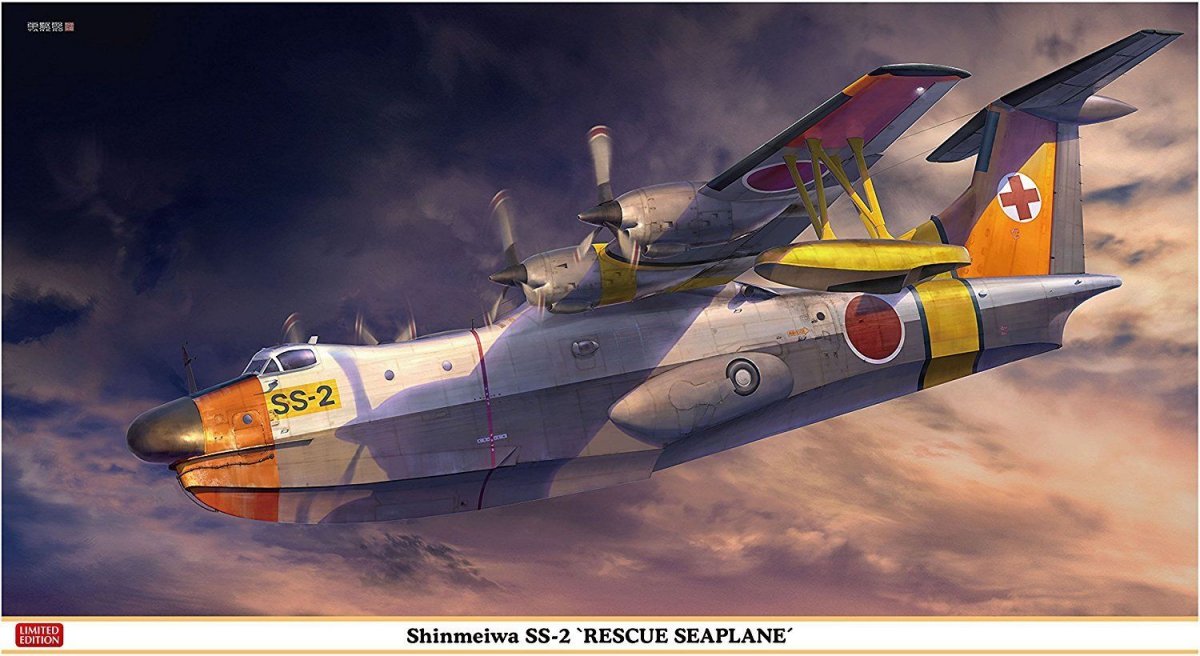 Hasegawa 02260 Shinmeiwa SS-2 Hydravion de sauvetage 1/72