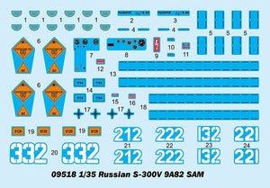 Trumpeter 09518 S-300V russe 9A82 SAM 1/35 – Bild 4