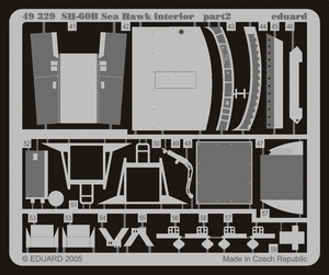 Intérieur Eduard 49329 SH-60B 1/48 Italeri – image 3