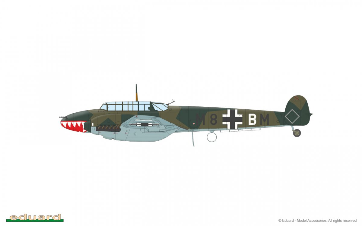 Eduard 8209 Bf 110C 1/48  – Bild 18