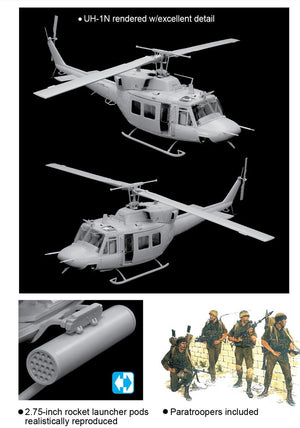 Dragon 3543 Série de véhicules blindés modernes Hélicoptère israélien Anafa avec parachutistes (1/35) – image 2