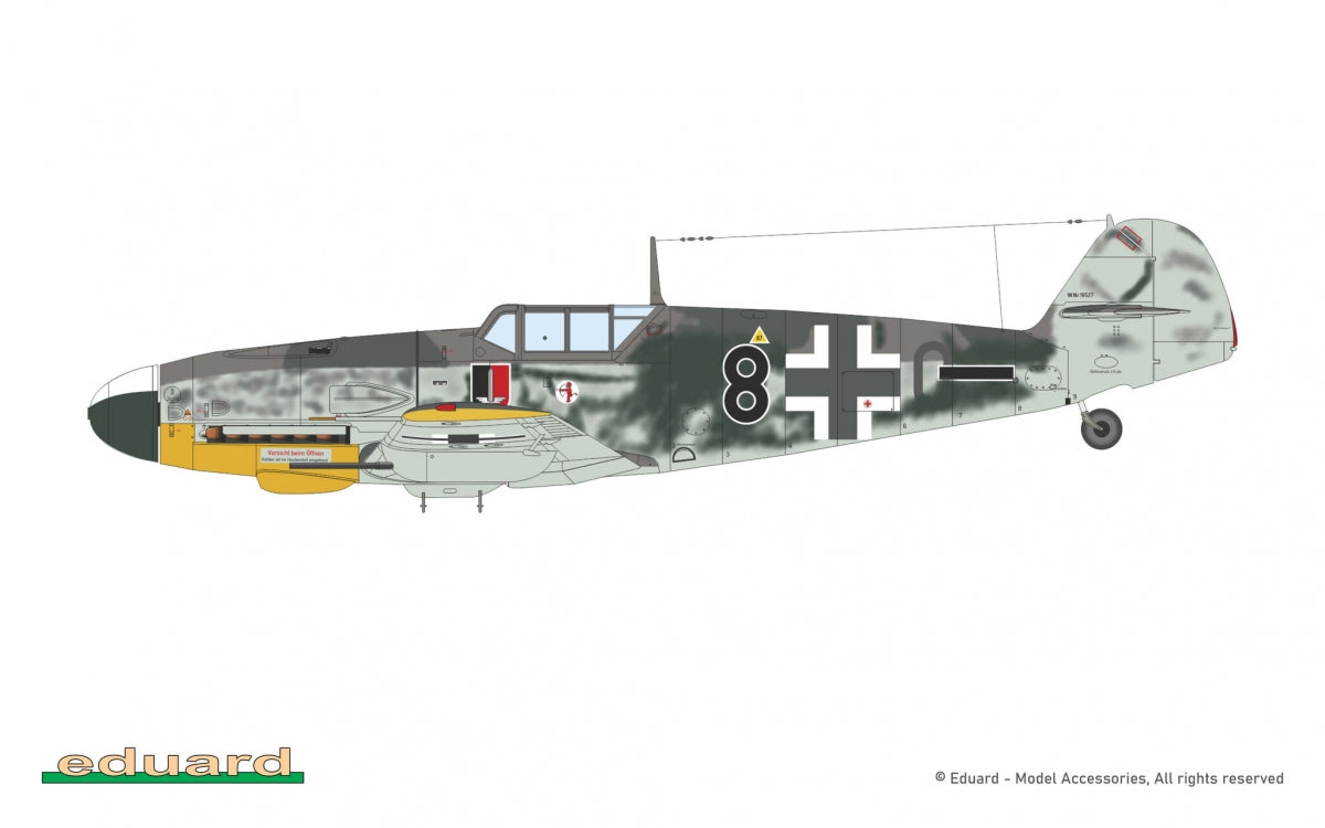 Eduard 84203 Bf 109G-4 - Édition Week-end 1/48 – image 3