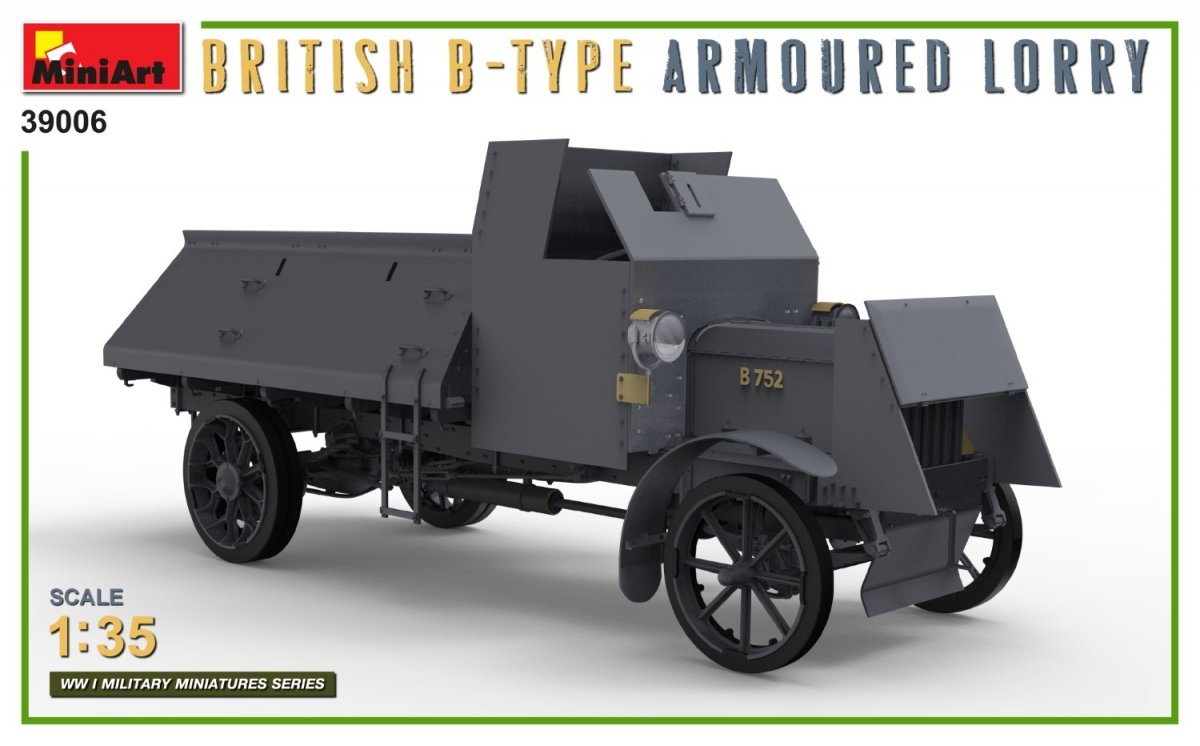 Miniart 39006 CAMION BLINDÉ BRITANNIQUE DE TYPE B 1/35 – Bild 8