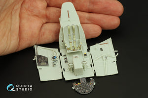 Intérieur imprimé en 3D et coloré sur papier décalcomanie (Revell) Quinta Studio QD32163 Bf 109G-2/4 1/32 – image 12