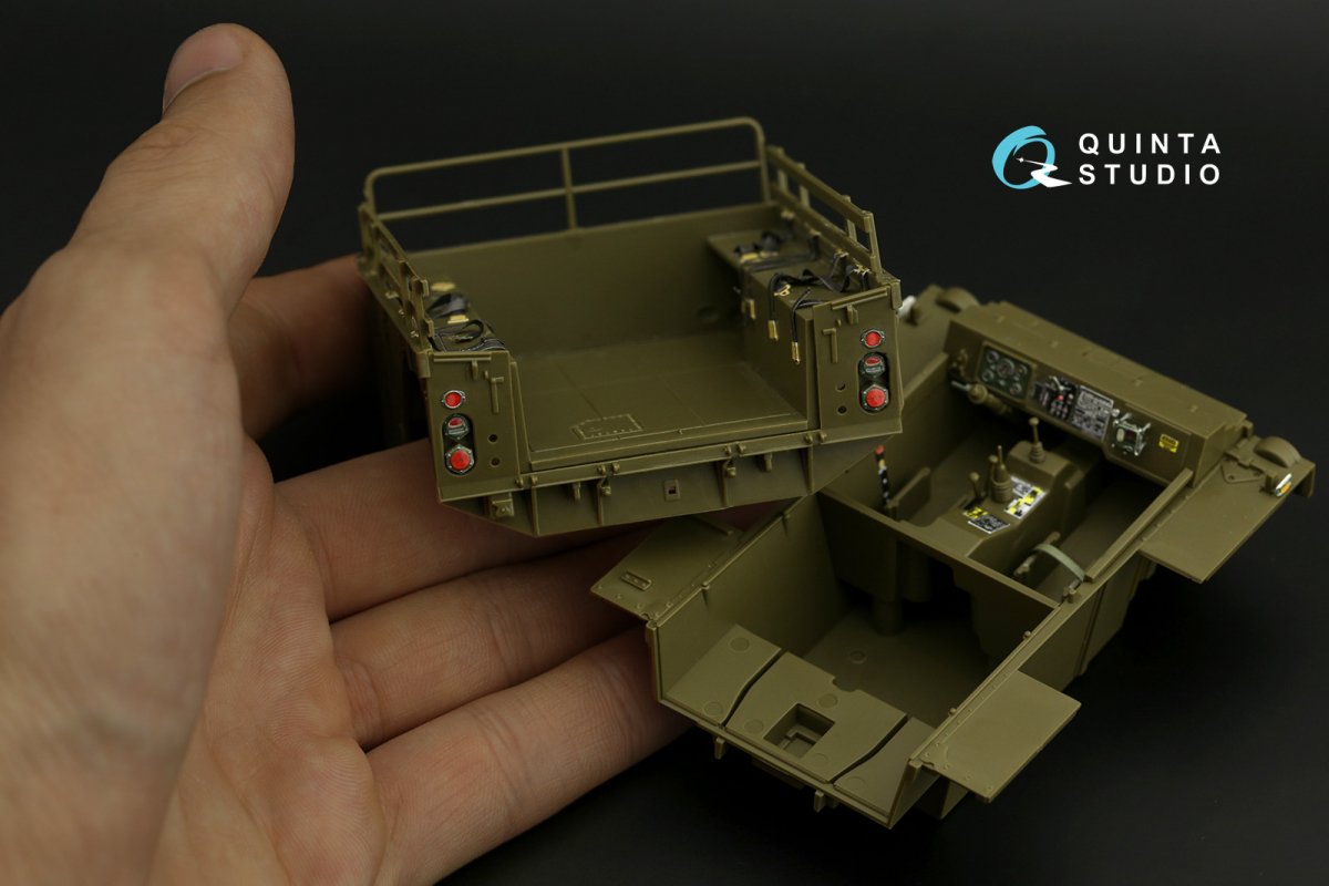 Quinta Studio QD35051 Famille de chèvres Gama Intérieur imprimé en 3D et coloré sur papier décalcomanie (Tamiya) 1/35 – image 9