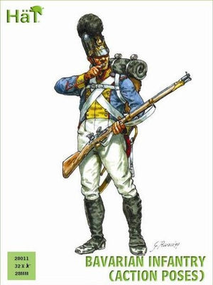 Hat 28011 Bavarian Infantry ( Action poses ) 28mm
