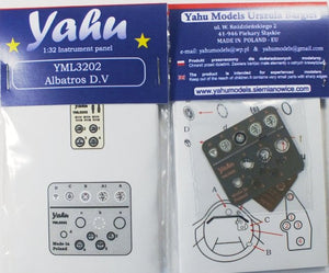 Yahu YML3202 Albatros DV (Ailes Wingnut) 1/32