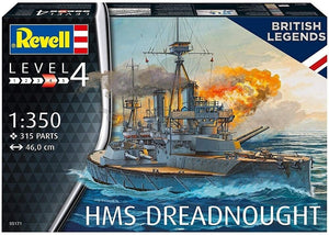 Revell 05171 HMS Dreadnought 1/350 – immagine 2