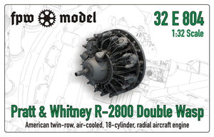 Maquette FPW 32P804 Pratt &amp;amp; Whitney R-2800 Double Wasp (Complète) 1/32