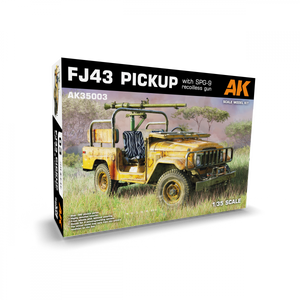 AK Interactive AK35003 FJ43 PICKUP AVEC CANON SPG-9 SANS RECUL 1/35