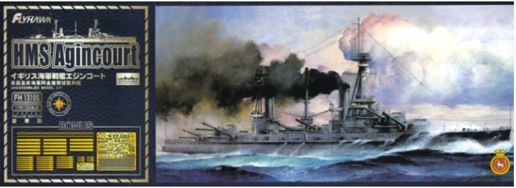 Maquette FlyHawk FH1310S HMS Agincourt Édition Deluxe 1/700