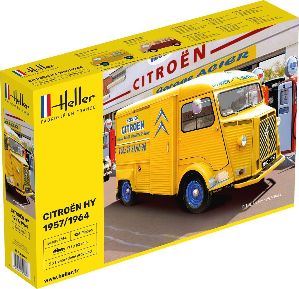 Heller 80744 Citroën HY 1957/1964 Service Citroën 1/24
