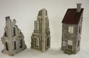 RT-Diorama 35255 Bâtiments d&amp;#39;angle (3 pièces) 1/35 – immagine 3