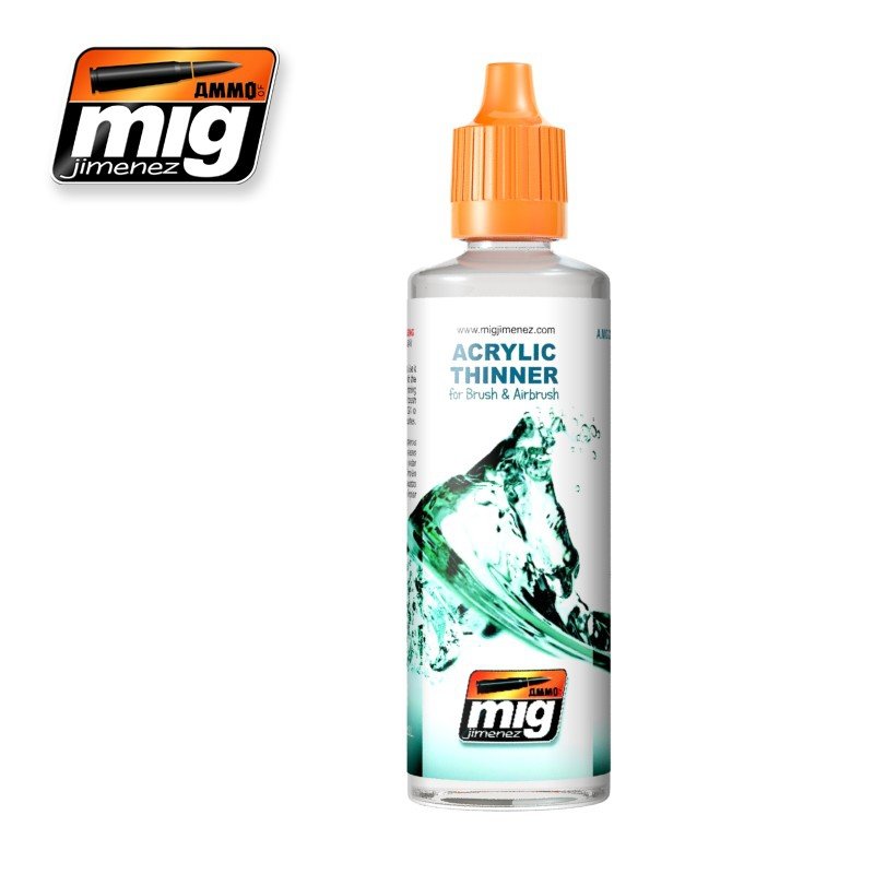 AMMO of Mig Jimenez 2000 ACRYLIC THINNER 60ml