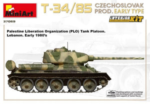 Miniart 37069 T-34/85 Production tchécoslovaque Type précoce 1/35 – immagine 9