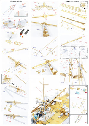 Pontos 37035F1 Croiseur lourd japonais Mogami 1942 Kit de détails 1/350 – image 17