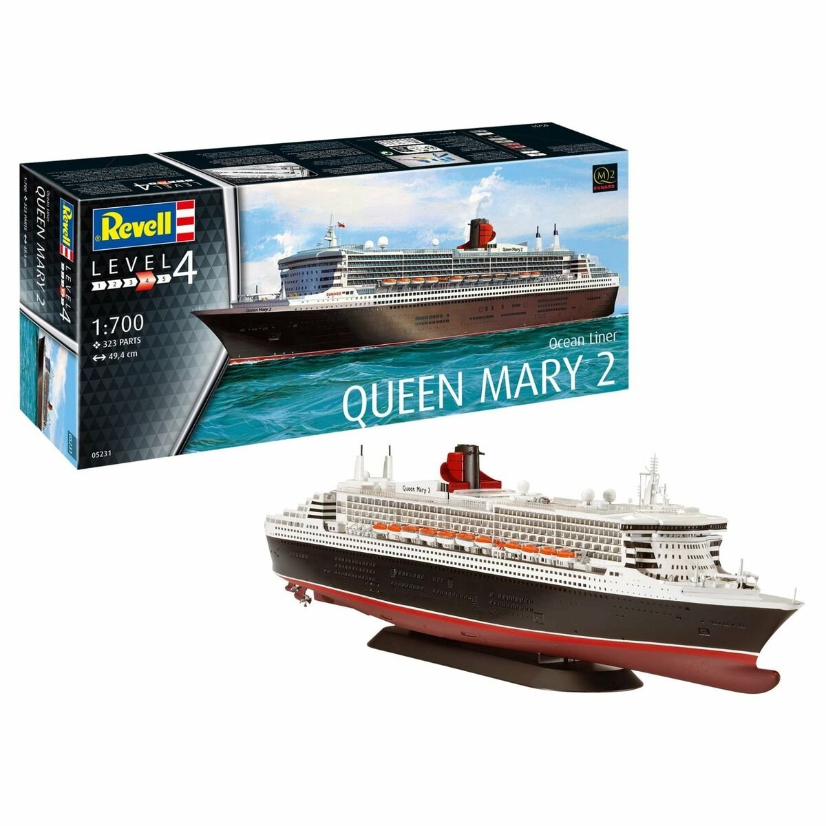 Revell 05231 Paquebot Queen Mary 2 (1/700)