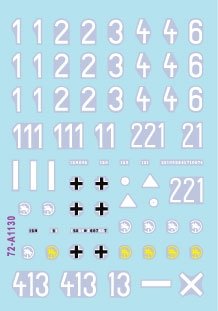 Star Decals 72-A1130 Windhund n° 2. Panthers du Pz-Regiment 24 1/72 – image 3
