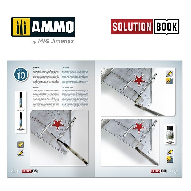 AMMO de Mig Jimenez 6521 Comment peindre du métal nu pour avions - Livre de solutions – immagine 6