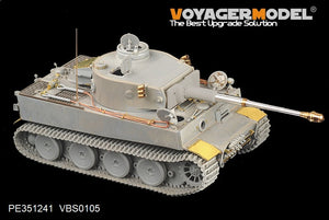 Maquette Voyager PE351241 Tiger I allemand de la Seconde Guerre mondiale, production initiale pour BORDER BT-014, échelle 1/35 – image 4