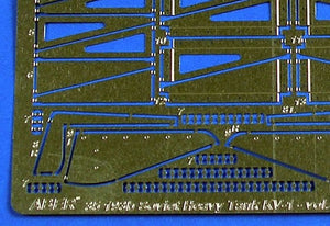 Aber 35193 Char lourd russe KV-1 - vol.3 - ensemble supplémentaire - ailes, modèle tardif (1/35) – imagen 2