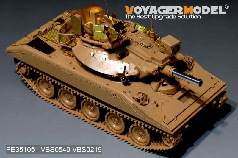 Maquette Voyager PE351051 Char aéroporté américain moderne M551A1 Sheridan pour RFM 5020 1/35 – imagen 11