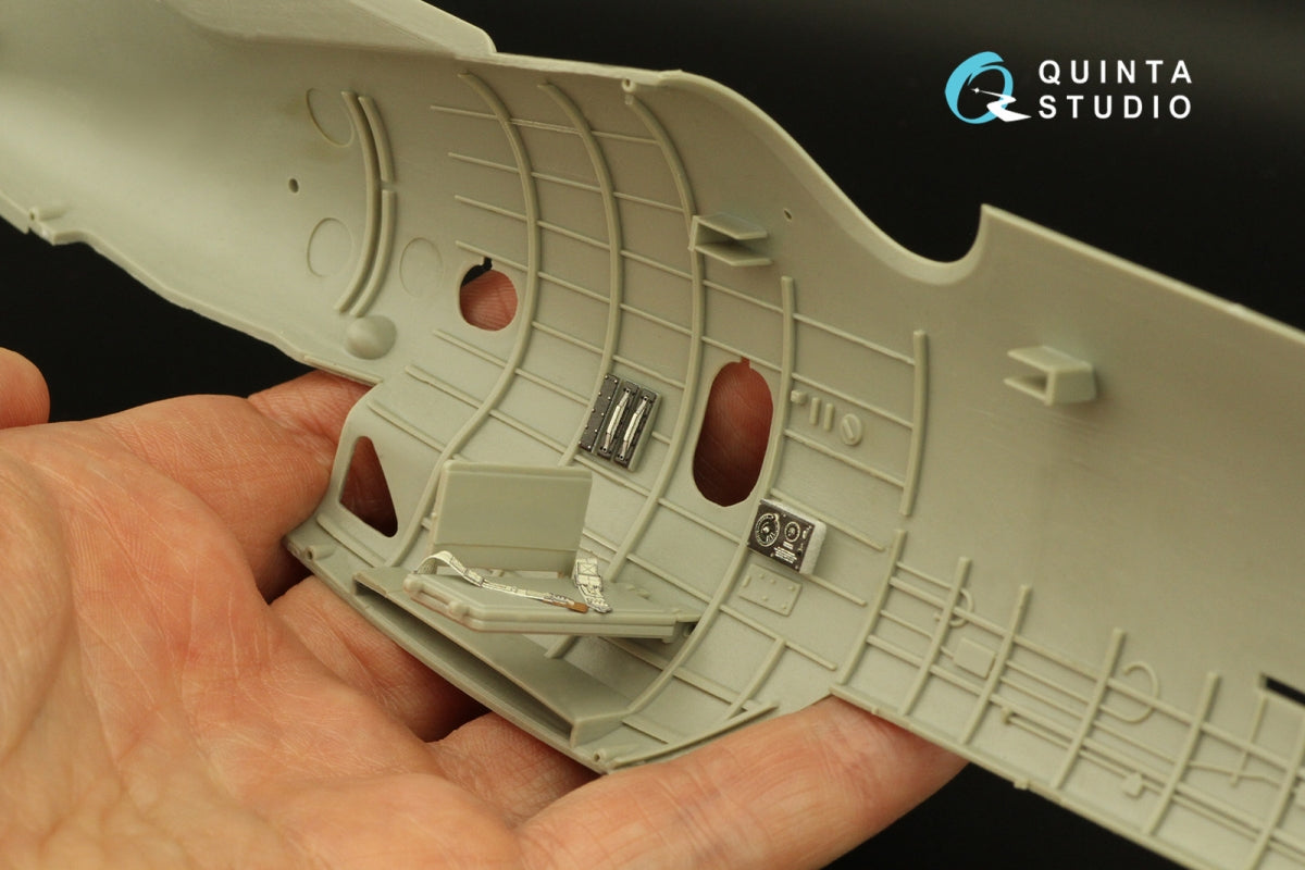 Intérieur coloré imprimé en 3D sur papier décalcomanie Quinta Studio QD32178 TBM-3 Avenger (Trumpeter) 1/32 – image 13