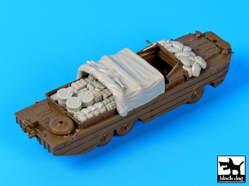 Ensemble d&amp;#39;accessoires Black Dog T72069 DUKW pour Italeri 1/72 – image 4