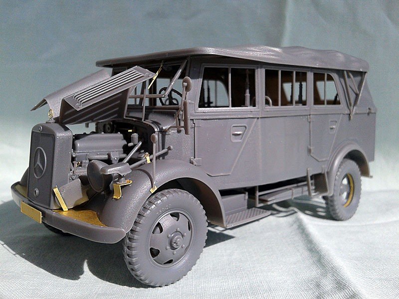 Miniart 35147 L1500A Kfz.70 Voiture de personnel allemande (1/35) – Bild 6