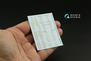 Quinta Studio QP32012 Plaques de renfort pour F-16 bloc 40/42 (Tamiya) 1/32 – image 4