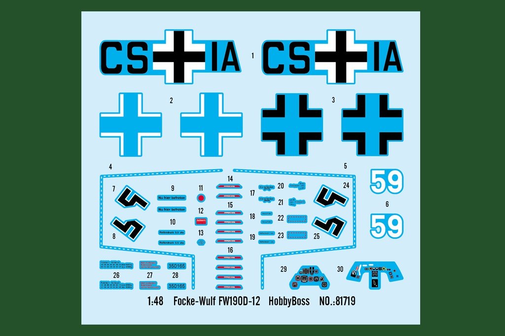 Hobby Boss 81719 Focke Wulf FW190D 12 1/48 – image 4