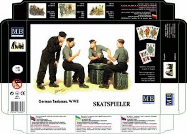 Master Box 3525 Skatspieler 1/35