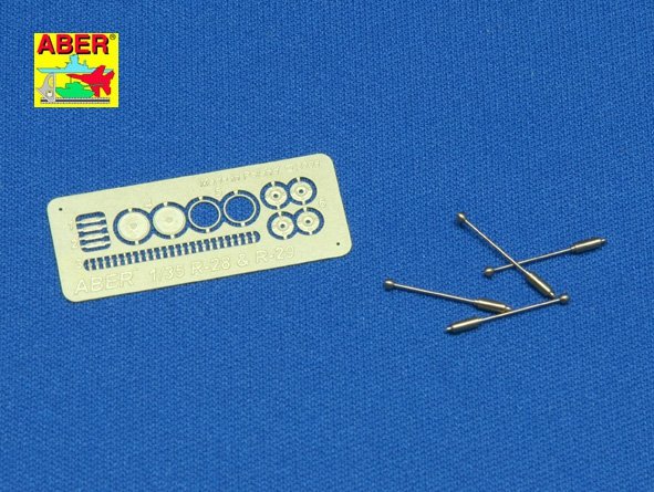 Indicateur de largeur allemand Aber R-28 pour Sd.Kfz.231; 232; 250; 251 (4 pièces) (1/35)