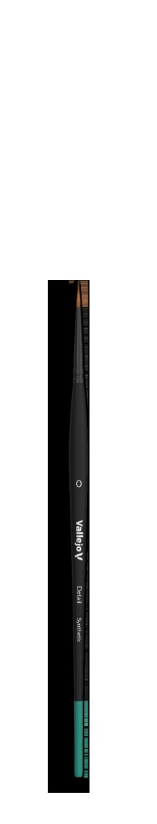 VALLEJO B02000 - Pinceau - Détail - Rond Synthétique n° 0 – immagine 2