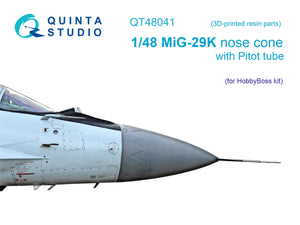Quinta Studio QT48041 MiG-29K Nez corrigé (HobbyBoss) 1/48