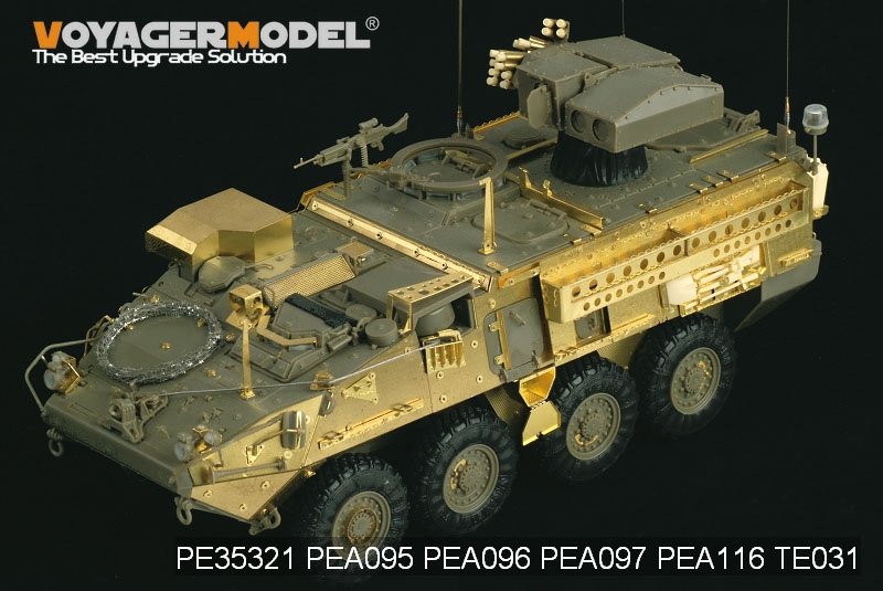 Maquette Voyager PEA116 Blindage spatial pour Stryker M1126 (pour AFV35126) 1/35 – image 2