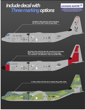 Maquette Academy 12631 C-130J-30 Hercules 1/144 – image 3