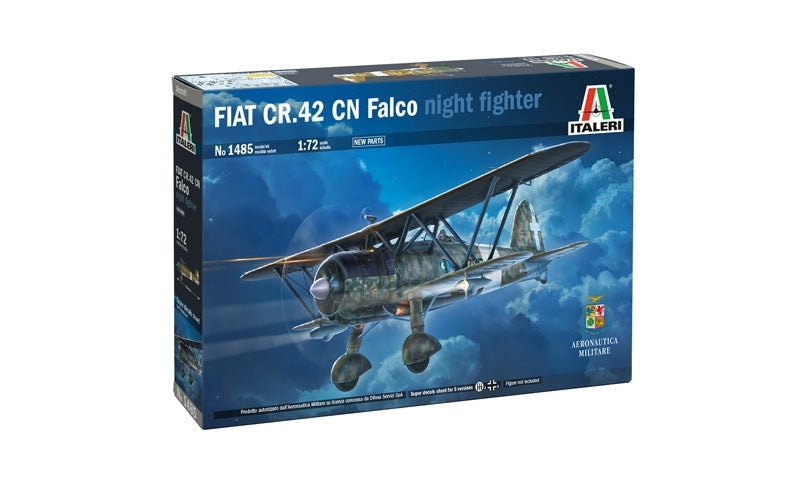 Italeri 1485 FIAT CR.42 CN Falco Chasseur de nuit 1/72 – image 2