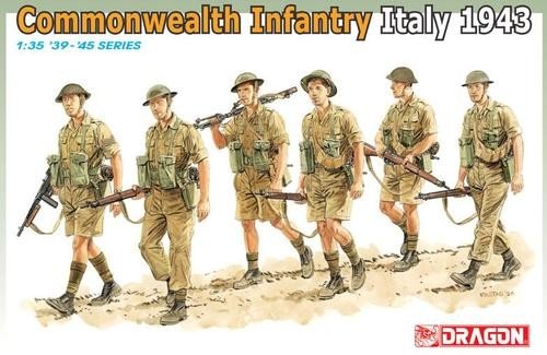 Dragon 6380 Commonwealth Infantry Italy 1/35