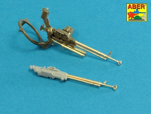 Canon Aber 35L-114 pour mitrailleuse lourde russe de 12,7 mm DShK, version Seconde Guerre mondiale (JS-2 ; JS-3 ; JSU-152) (1/35) – image 18