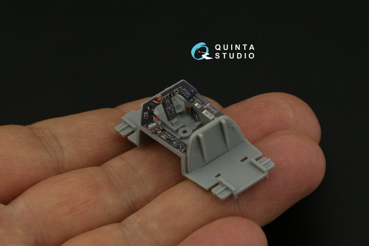 Intérieur imprimé en 3D et coloré sur papier décalcomanie Quinta Studio QD48296 FW 190D-9 (HobbyBoss) 1/48 – image 6