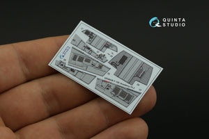 Intérieur coloré imprimé en 3D pour F-15E de Quinta Studio QD48426 (Academy) à l&amp;#39;échelle 1/48 – imagen 5