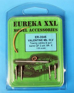 Câble de remorquage Eureka XXL ER-3545 pour Valentine III et V 1/35