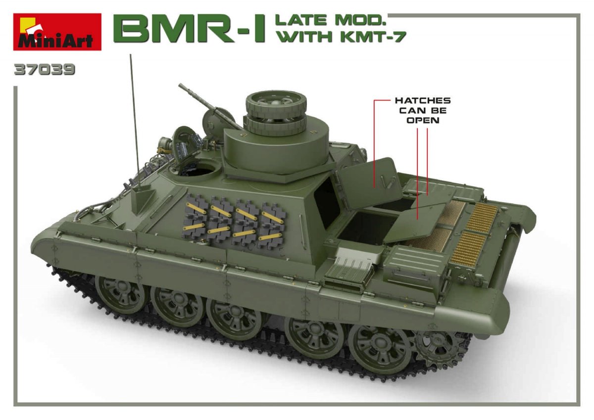 MiniArt 37039 BMR-1 Mod tardif. avec KMT-7 1/35 – immagine 15