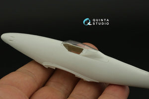 Quinta Studio QC72074 Me-262A verrière transparente sous vide (Revell) 1/72 – immagine 6